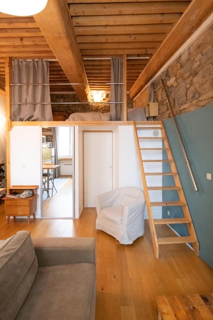 Le Petit Imbert - Studio Chaleureux Et Cozy Lyon Exteriör bild