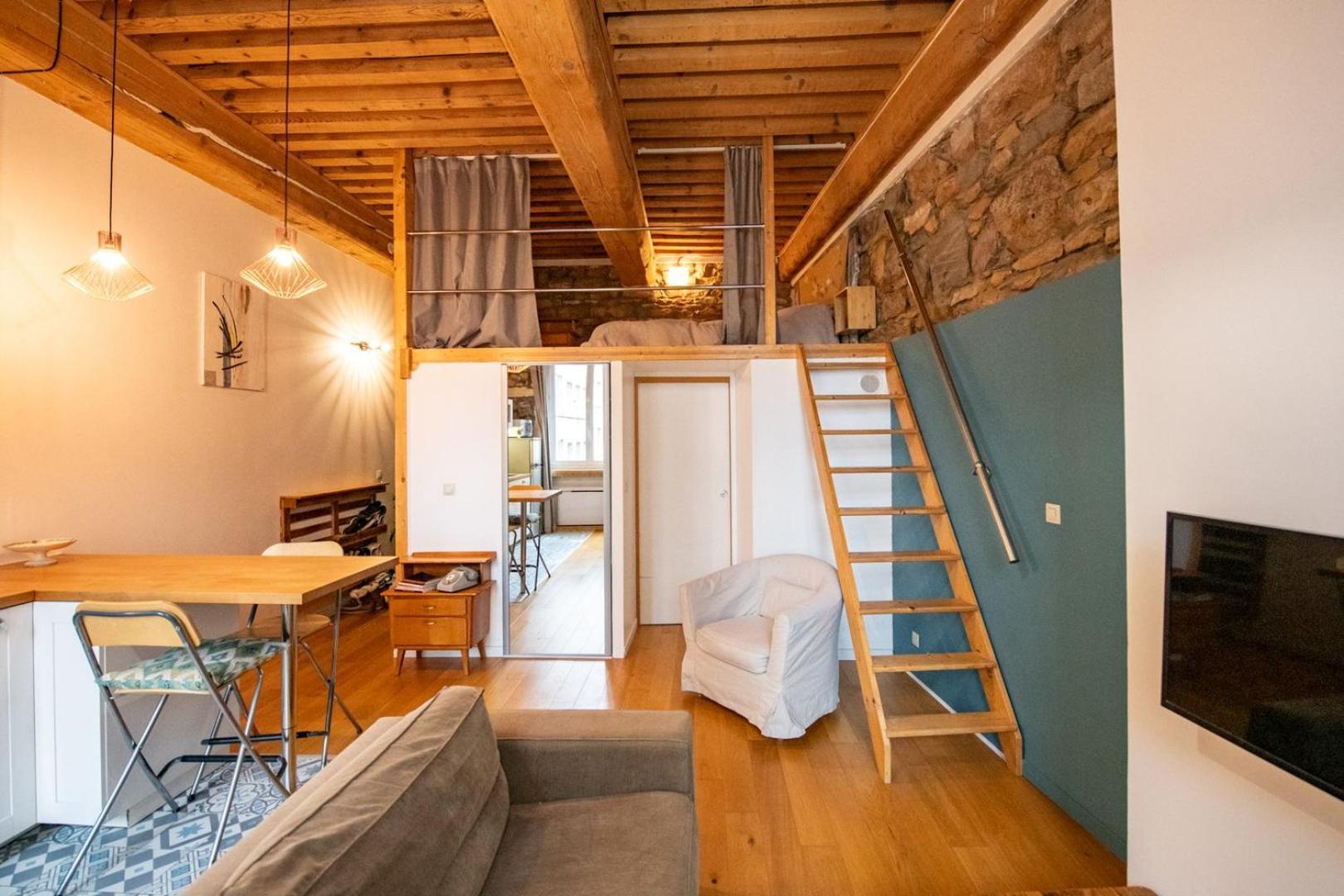 Le Petit Imbert - Studio Chaleureux Et Cozy Lyon Exteriör bild