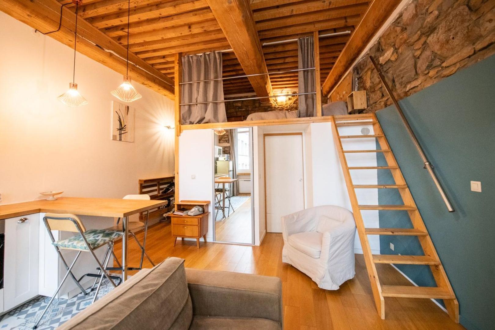 Le Petit Imbert - Studio Chaleureux Et Cozy Lyon Exteriör bild